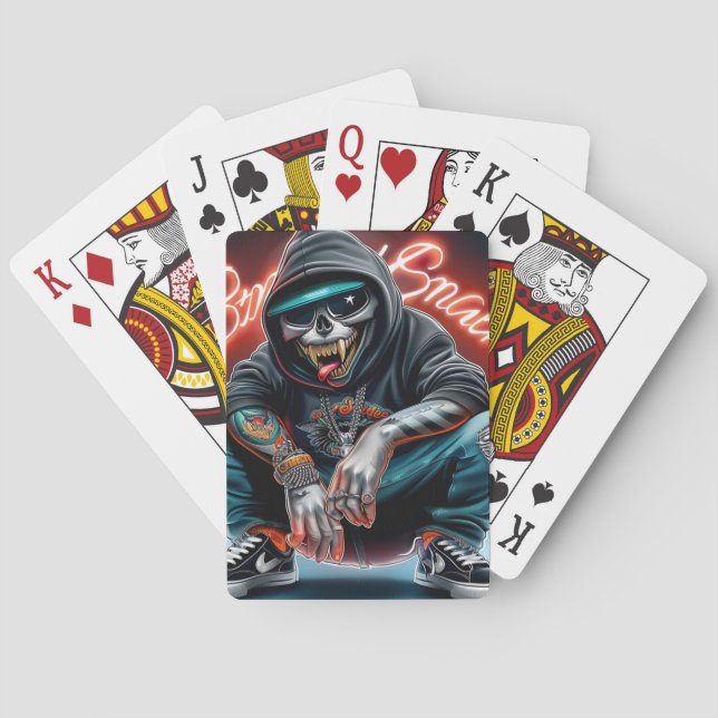 Jeux de carte Rap Série 1 -2 Playing Cards (Back)