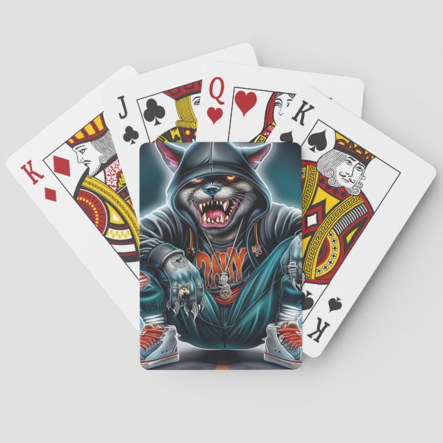 Jeux de carte Rap Série 1 -7 Playing Cards (Back)