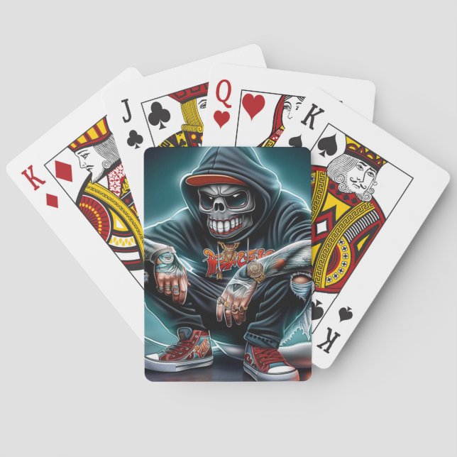 Jeux de carte Rap Série 1 -8 Playing Cards (Back)