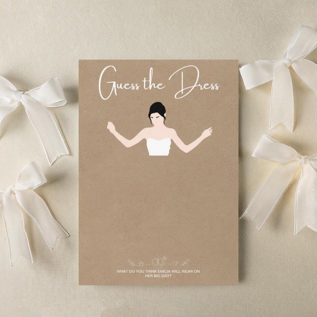 jeux de cartes Devinez la carte robe (Créateur téléchargé)