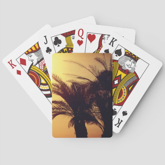 Jeux de cartes Palm Trees (dos)