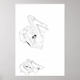Jeux de Construction Building's Games Drawing 4 P Poster
