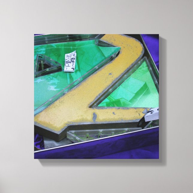 Jeux de Construction Metal Letters Boxes Canvas (Front)