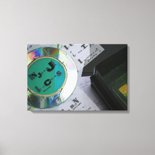 Jeux de Construction Part II detail 2 Canvas Print