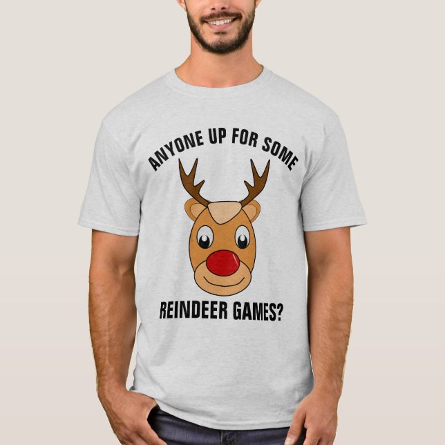 JEUX DE RENNES FUNNY T-SHIRTS DE NOËL (Devant)