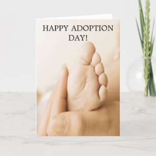 JEUX JOUR D'ADOPTION ! carte bébé