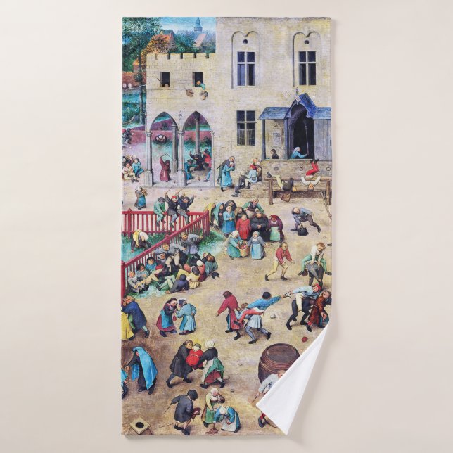 Jeux pour enfants, Pieter Bruegel (Serviette de bain)