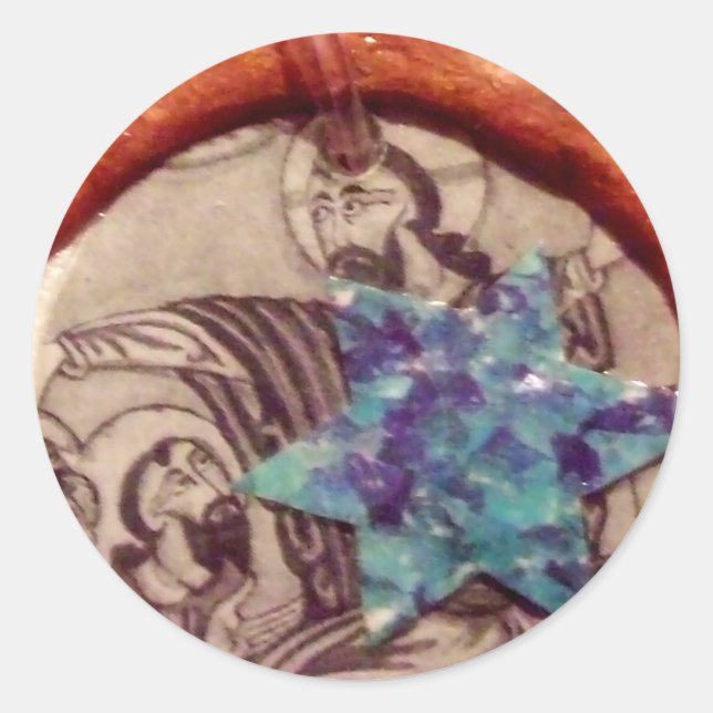 Jew Christian Muslim Peace4baptism Sticker (Front)