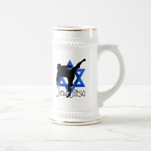 Jew Jitsu Beer Stein