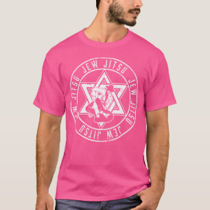 Jew Jitsu Funny Jewish Martial Arts Jiu Jitsu Bjj  T-Shirt