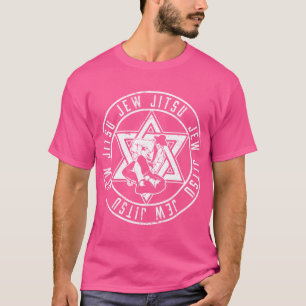 Jew Jitsu Funny Jewish Martial Arts Jiu Jitsu Bjj  T-Shirt