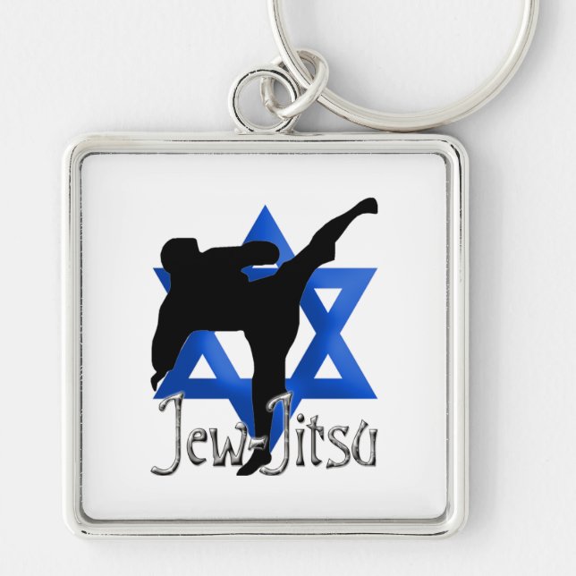 Jew Jitsu Keychain (Front)