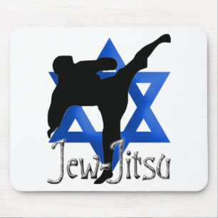 Jew Jitsu Mouse Pad