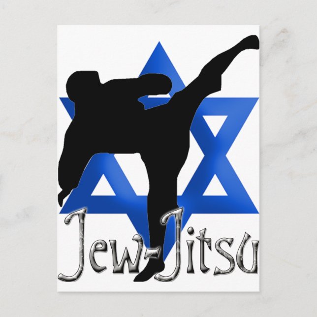 Jew Jitsu Postcard (Front)