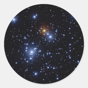 Jewel Box or Kappa Crucis Cluster Classic Round Sticker