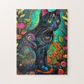 Jewel Cat Jigsaw Puzzle