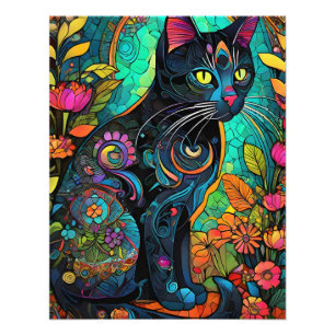 Jewel Cat Photo Print