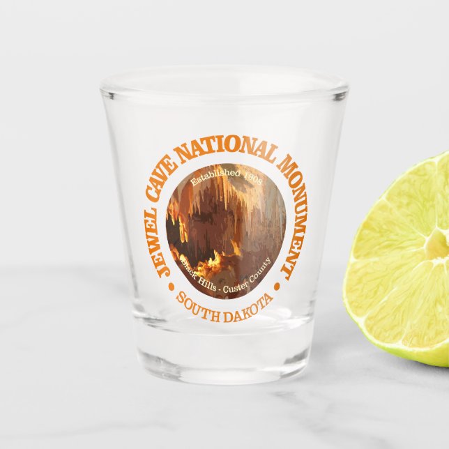 Jewel Cave (NM) Shot Glass (Front)