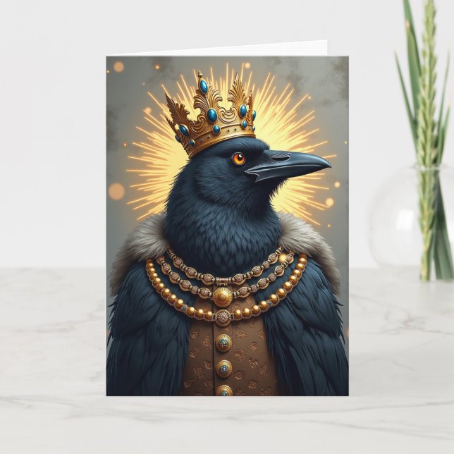 Jewel Crown Birthday Card (Front)