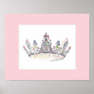 Jewel Crown by Heather French Henry Poster