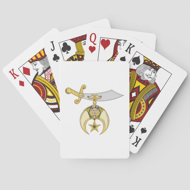 Jewel of the Order Playing Cards (Back)