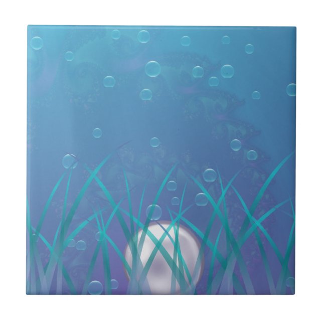 Jewel of the Sea Decorative Tile (Front)