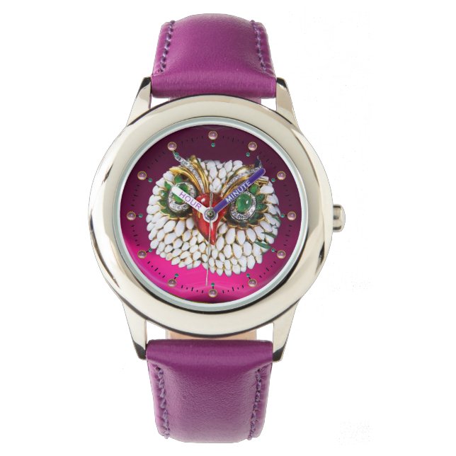 JEWEL OWL WATCH (Front)