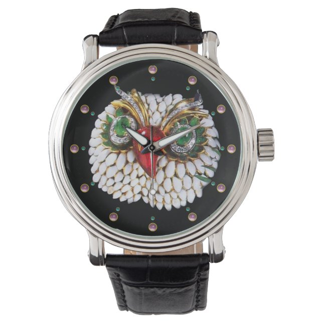 JEWEL OWL WATCH (Front)
