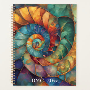 Jewel Spiral Shell Planner
