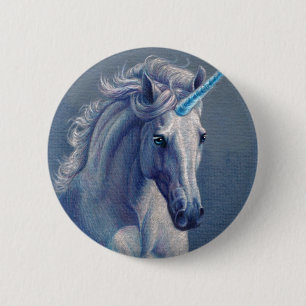 Jewel the Unicorn 2 Inch Round Button