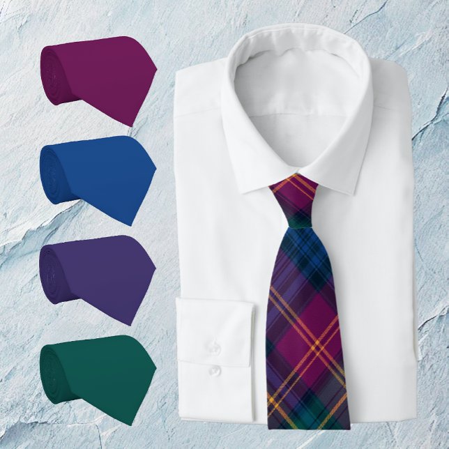 Jewel Tone Blue Tie (Creator Uploaded)