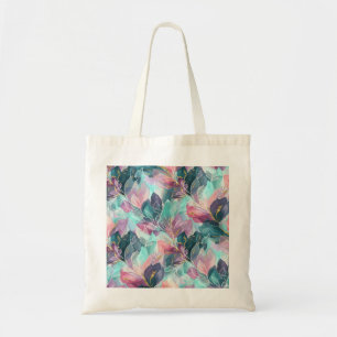Jewel Tone Floral Tote Bag