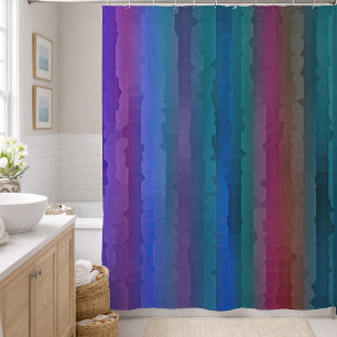 Jewel Tone Streaks Invitation