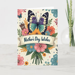 Jewel Toned Mothers Day Card