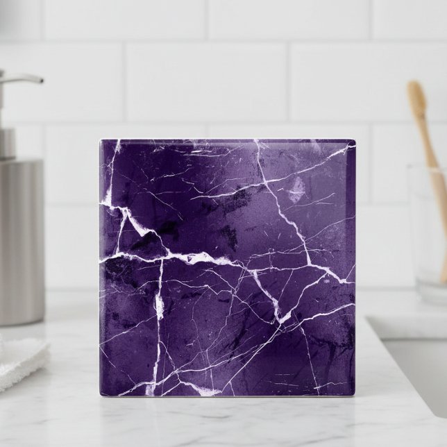Jewel Tones Marble Amethyst Purple ID1288 Tile (Creator Uploaded)