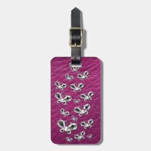 Jewell Butterflies Luggage Tag