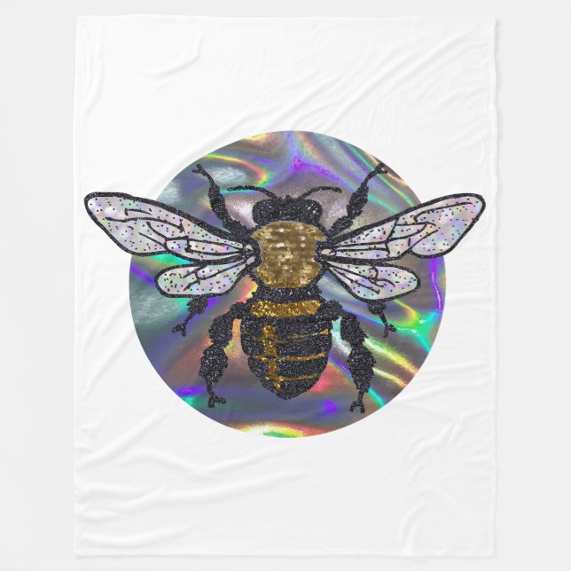 jewelled bee blanket (Front)
