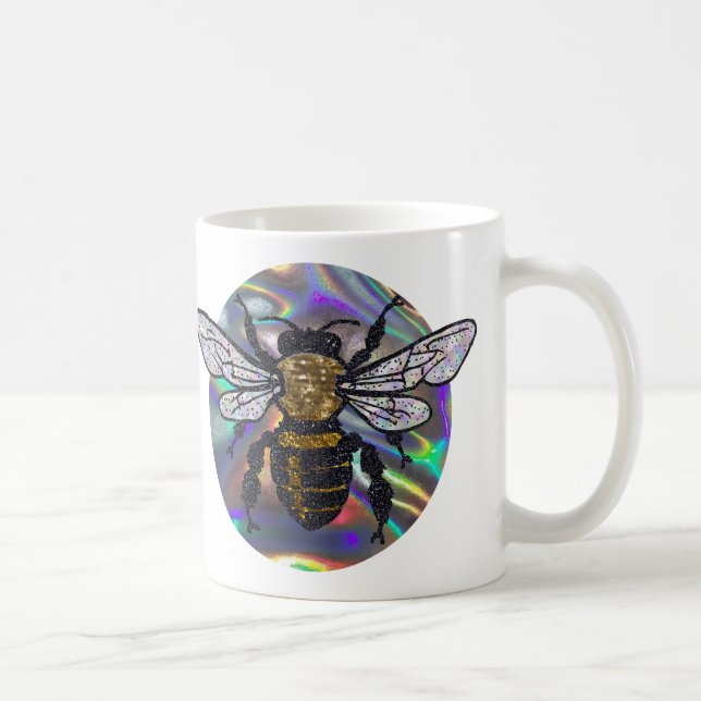 jewelled bee coffee mug (Right)