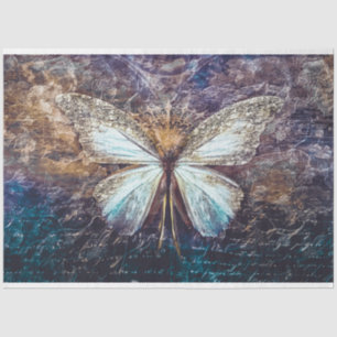 Jewelled Butterfly Decoupage Tissue Paper