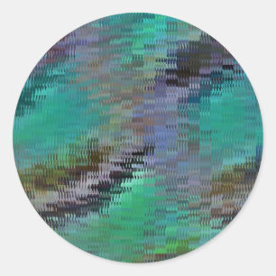 Jewelled Depths Classic Round Sticker