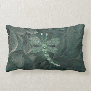 Jewelled Dragaonfly Lumbar Pillow