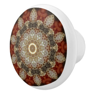 Jewelled Earth Cabinet Knob