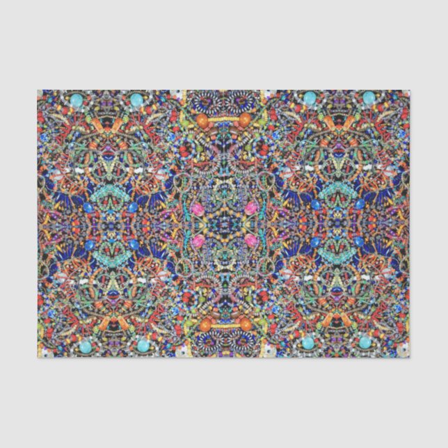 Jewelled Kaleidoscope  #1 Tissue Paper (Front)