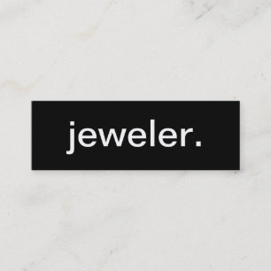 Jeweller Business Card
