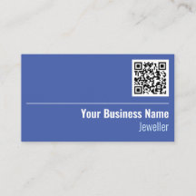 Jeweller QR Code Business Card