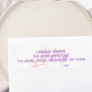 Jeweller Return Address