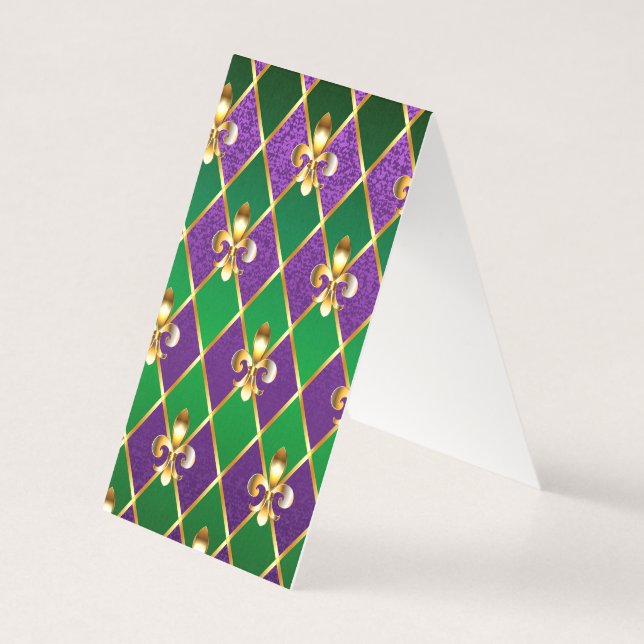 Jewellery Background Mardi Gras (Back)