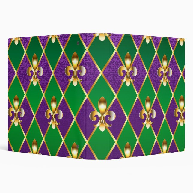 Jewellery Background Mardi Gras Binder (Background)