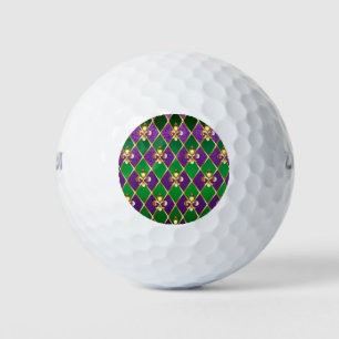 Jewellery Background Mardi Gras Golf Balls