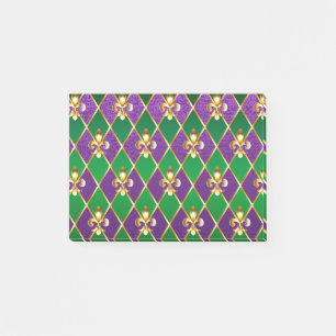 Jewellery Background Mardi Gras Post-it Notes